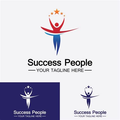 Premium Vector Success People Logo Vector Design Template