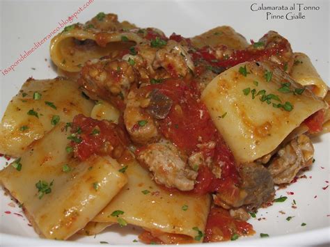 Check spelling or type a new query. Calamarata al Tonno Fresco. | I SAPORI DEL MEDITERRANEO