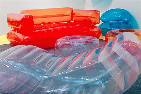 Plastic Fantastic—pamono Stories Inflatable Furniture Blow Up