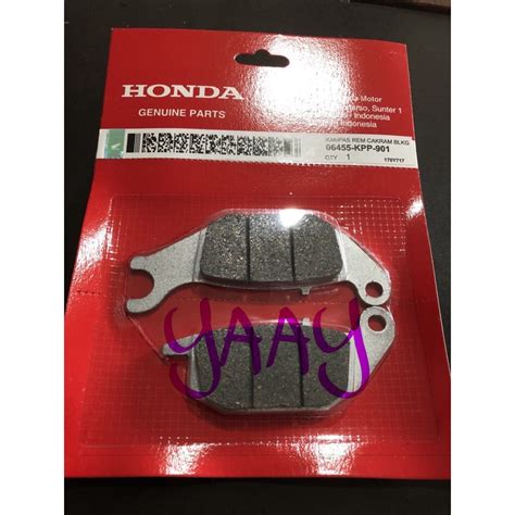 Dispad Kampas Rem Belakang Cakram Honda Supra X 125 Helm In Blade New