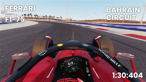 Carlos Sainz F1 75 Bahrain Hotlap Asseto Corsa Mouse Steering