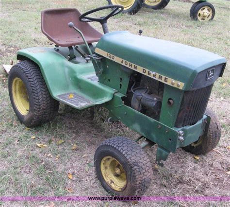 John Deere 120 Garden Tractor In Valley Center Ks Item A6003 Sold