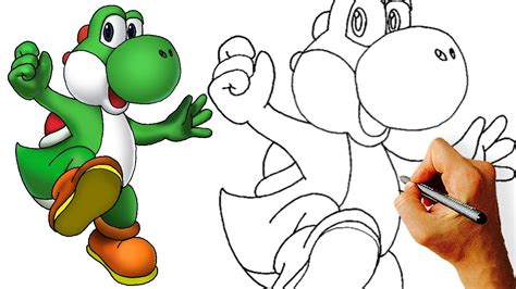Yoshi in 3d optikwie zeichnet man yoshi zeichentutorialmusik von: How to Draw Yoshi (Super Mario) - YouTube