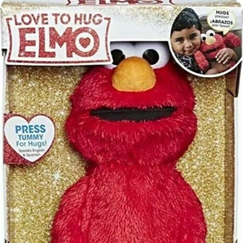 Playskool Toys Sesame Street Love To Hug Elmo Talking Singing And