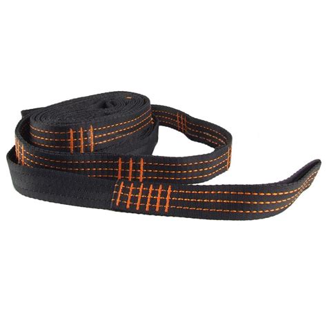 Fasten it around the tree. Hammock Straps adjustable Tree Hanging Heavy Extension suspension Item size:15 loops: 300 * 2 ...