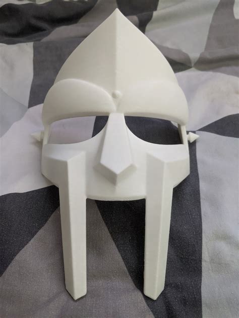 Máscara Inspirada En Mf Doom Impresión 3d Etsy