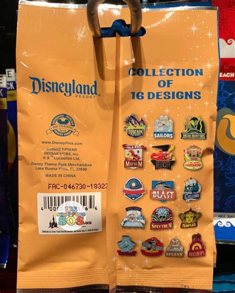 Dlr Mystery Collectible Pin Pack Disney Mascots — Usshoppingsos