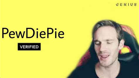 Pewdiepie Congratulations Official Lyrics And Meaning Verified Youtube