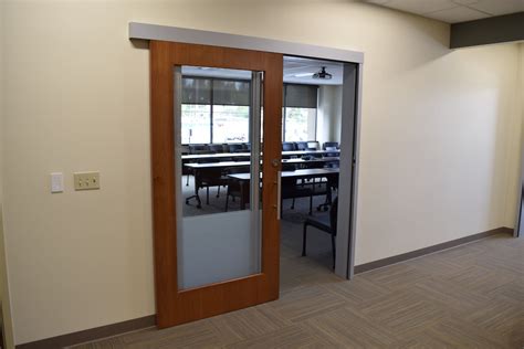 Office Glass Sliding Doors Modern Workplaces Ad Systems
