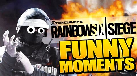 Rainbow Six Siege Funny Glitches And Moments Breach