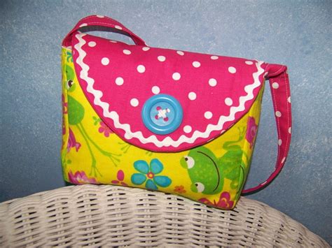 Childs Purse Easy Sewing Pdf Pattern And Tutorial With Immediate