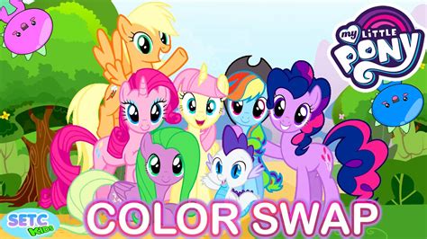 My Little Pony Color Swap Mane 6 Rainbow Dash Twilight Sparkle Mlp