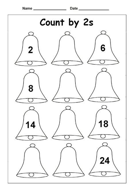 Count By 2s Worksheet That You Can Save And Print For Free To Help Your