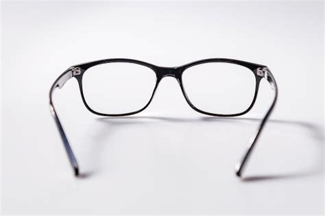 premium photo black eye glasses spectacles