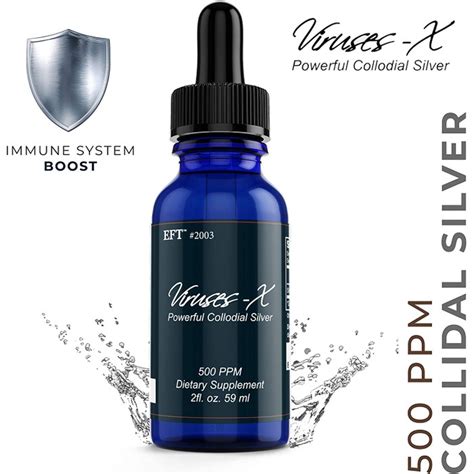 500ppm Colloidal Silver Liquid Solution Bioactive Immune Support