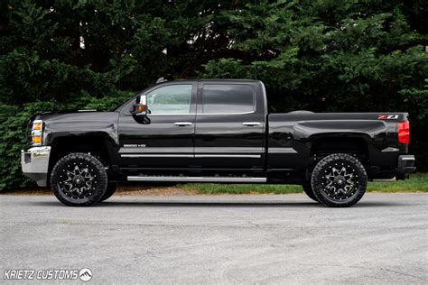Leveled 2019 Chevrolet Silverado 3500 With 20×9 Fuel Lethal Wheels And