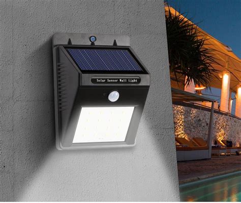 20 Led Outdoor Solar Motion Sensor Wall Light At Rs 200piece Motion