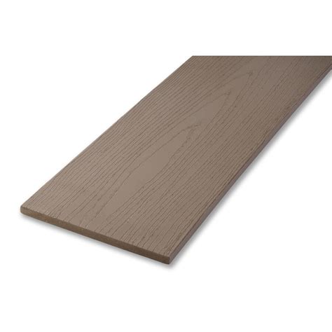 Azek 12 X 8 X 12 Slate Gray Composite Deck Trim Board At