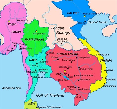 Сука, где kingdom come deliverance 2, бляд?! Map of Southeast Asian kingdoms 1100 AD | Asia map