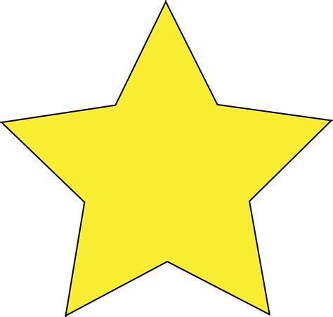 Clipart Simple Star