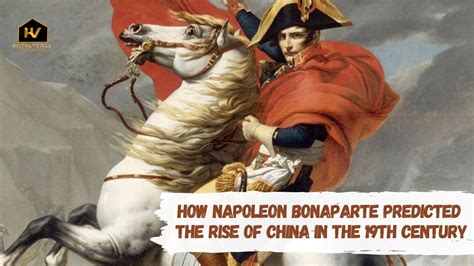 How Napoleon Bonaparte Predicted The Rise Of China In The 19th Century