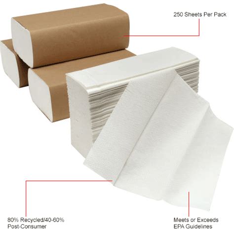 Paper Supplies Paper Towels Global Industrial™ Multifold Paper