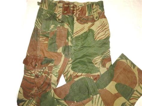 Original Rhodesian Army Camouflage Trousers Rhodesia Bush War Africa
