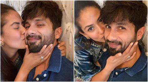 Shahid Kapoor Is Feeling In Love With Wife Mira Rajput Shares A Love Soaked Photo Bollywood
