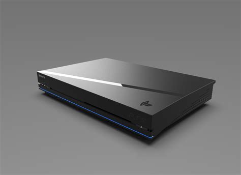 Как может выглядеть Playstation 5 Еще один вариант дизайна консоли