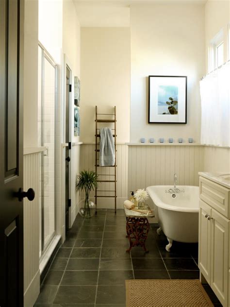 Tile trends for bathroom and powder room flooring. Bathroom Flooring Options | HGTV
