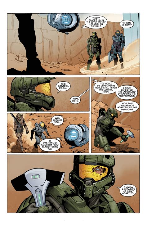 Read Online Halo Escalation Comic Issue 10