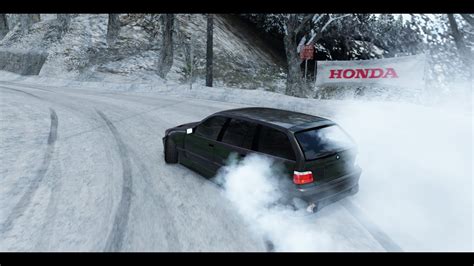BMW SNOW DRIFTING Assetto Corsa Steering Wheel Gameplay YouTube