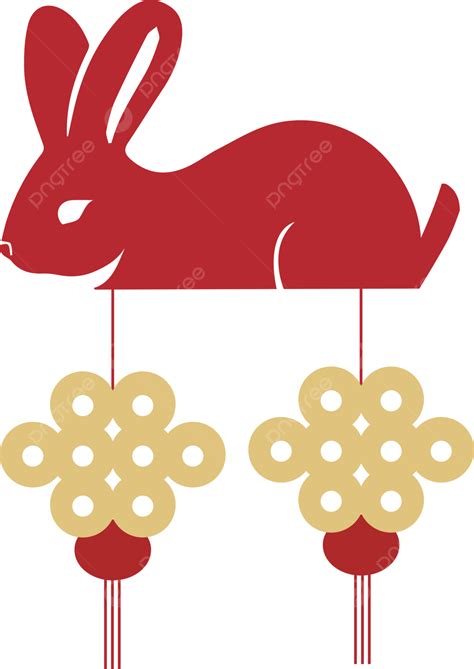 中國節日兔年 兔年 2023年中国新年 2023年中國人節向量圖案素材免費下載，png，eps和ai素材下載 Pngtree