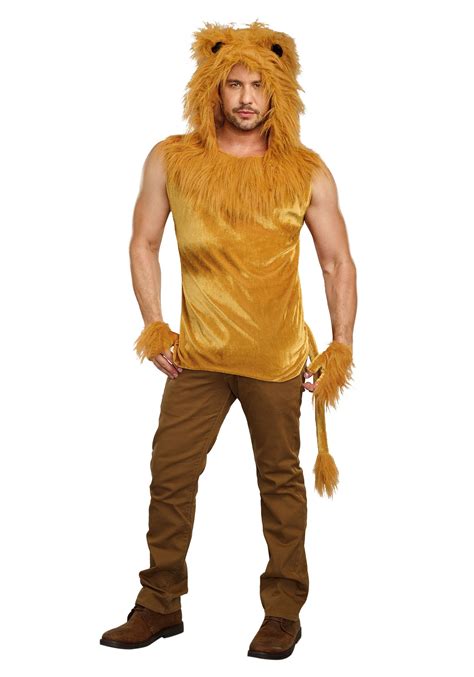 King Of The Jungle Lion Costume For Men On