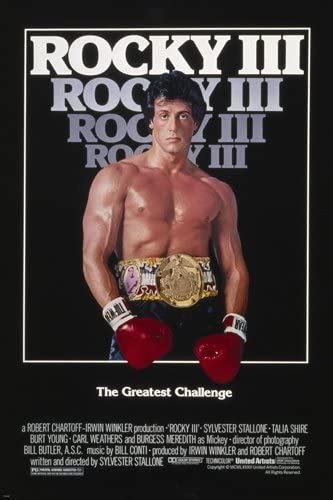 He goes on to look very similar in rocky ii. ROCKY III (SYLVESTER STALLONE) 1982 - SCHEGGE DI CINEMA