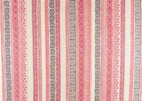 Textiles Kathryn Ireland Keltic Stripe Aubergine Striped