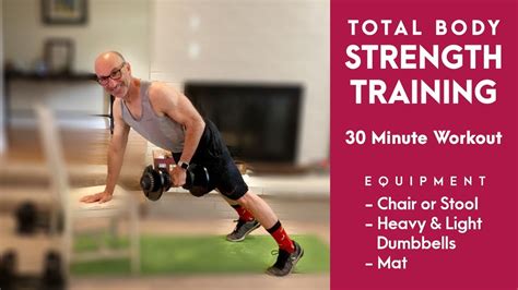 Total Body Strength With Core Minute Workout YouTube