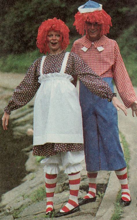 Raggedy Annie And Andy Costumes Matching Costumes Raggedy Ann And Andy Etsy Costume