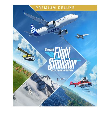 Best Microsoft Flight Simulator Premium Deluxe 40th Anniversary Edition