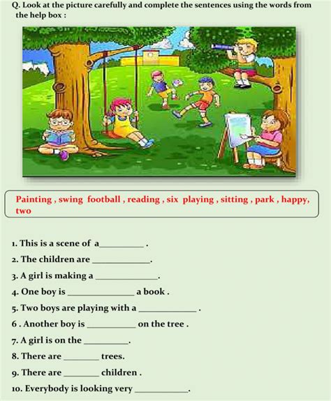 Picture Composition English Notes Teachmint