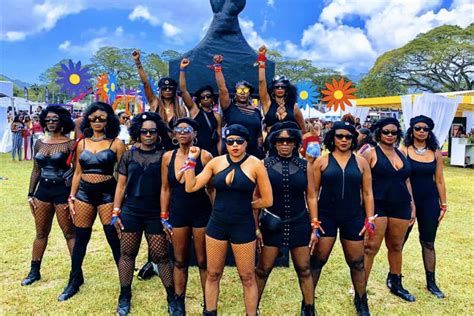 Black Travel Moment Of The Day These Black Women Got In Full Formation At Trinidad Carnival