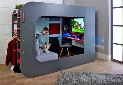 This Pod Bed Might Be The Ultimate Gaming Bed