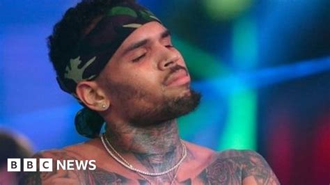 Singer Chris Brown Arrested For Pointing Gun At Woman Bbc News