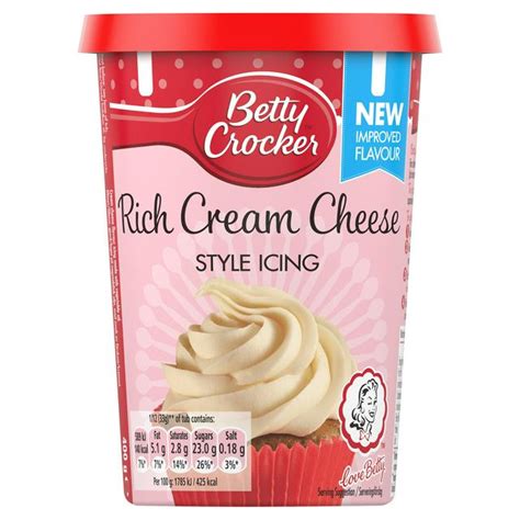 Betty Crocker Cream Cheese Icing 400G Compare Prices Buy Online