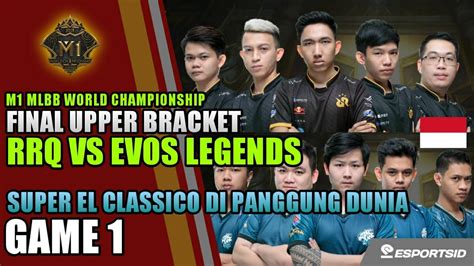 Rrq Vs Evos Legends Game Bo Final Upper Bracket M Playoffs