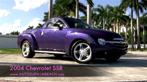 Sport truck and street machine expo '97. 2004 Chevrolet SSR Super Sport Roadster - YouTube