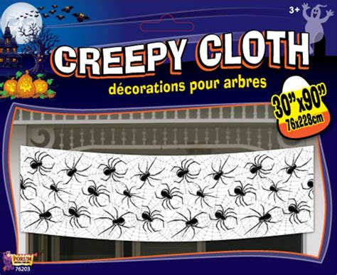 Halloweeen Club Costume Superstore Creepy Cloth Banner More Styles