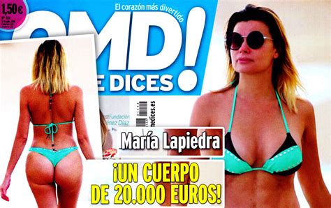 María Lapiedra presume de cuerpo valorado en 20 000 euros Chic