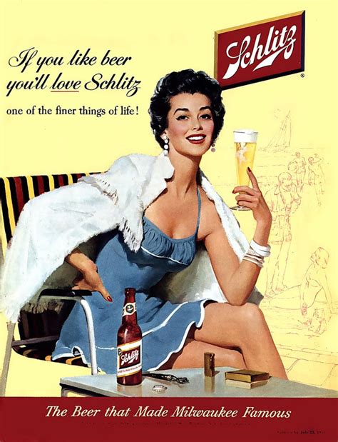 Cheers A Look Back At Beer Advertising For Women Popsugar Love And Sex Photo 41