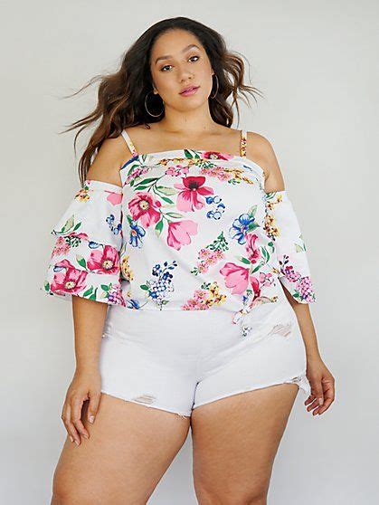 Brianna Off The Shoulder Floral Top Fashion To Figure Fashion To